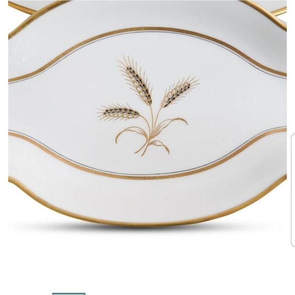 Rosenthal Winifred Golden Wheat Relish Dish - Picture 7 of 11